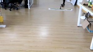 Flat mop large dust pusher row mop hotel household long floor mop office factory workshop special cotton thread mop