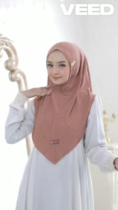 Jilbab Instan Elvira Orii Rafilah Collection ● Hijab Bergo Non Pad Jersey Jaguar ~ 012
