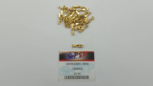 SKUN KABEL "MINI CEWEK" (Harga Per Pak isi 25) - SCUUN GEPENG KECIL Perempuan UNTUK SOKET KABEL