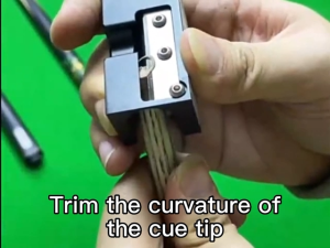 8 in 1 Pool Cue Tip Repair Tool Cue Tip Shaper Multifunctional Snooker Repair Tool