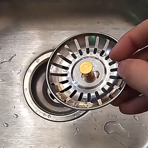 Nắp đậy lọc rác thoát nước chậu rửa chén bát bằng thép không gỉ tiện lợi DuBo.store
