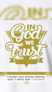 Jesus Cross Shirt 03 - Vinyl cut-out