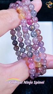 Graduation Grade Rare Ninja Colorful Spinel Bracelet