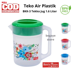 Teko Air Plastik Lion Star Bebas BPA | BKK-3 Tekko Jug 1.6 Liter BPA Free | Teko Air Plastik Cantik