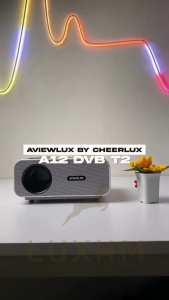 Proyektor Cheerlux TV Digital AVIEWLUX A12 Wifi 3200Lumens Bluetooth Mirroring