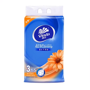 Vinda Facial Tissue 3-ply Ultra Strong and Soft 150pulls(3PCs/Pack) - Lazada