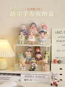 กล่องใส่โมเดล กล่องใส่ art toy 3 layers ซม กล่องอคิลิค กล่องเก็บ labubu storage boxes