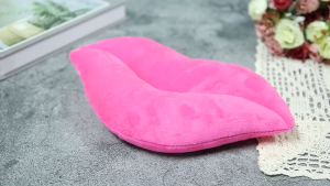【COD&Local】Lip Shaped Pillows Solid Color Cute Soft Fashion Plush Sofa Cushions Home Decoration