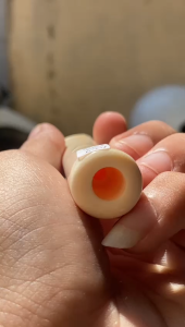 once pipa gg asli lokal 10cm semilengkung tebal mulus original