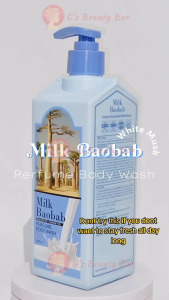 Milk Baobab Body Wash White Musk  70ml/500ml/1000ml - Milk Baobab Body Wash Jungkook BTS Bangtan Sonyeondan Army BT21 Korean South Korea
