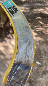 เคียวสปริงเยอรมันคาร์บอนสูง SBL MASTER PRO ตัวใหม่ มีรู 2 รู ที่สันเคียว