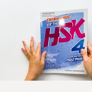 Sách- Chinh phục đề thi HSK 4 (Kèm giải thích ngữ pháp chi tiết)+DVD tài liệu