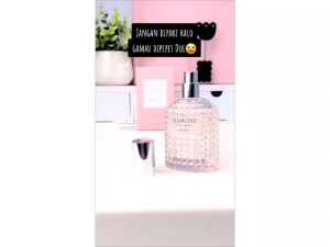 MINISO Parfum Wanita Series DIAMOND EDT 50ml Farpum Wanita Wangi Tahan Lama lady perfume - Pink Ruby