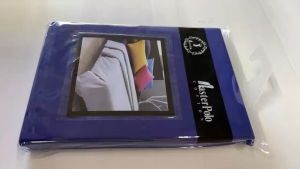 Cadar Biru Asrama Single Fitted Bedsheets Cotton Hostel Plain Blue Getah Keliling Bedsheet Set Bujang Murah
