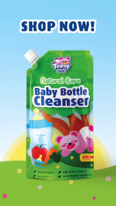 1.2 LITERS Teeny Tiny Baby Bottle Cleanser - BBC 600mL - 2PC BUNDLE GREEN 2PCS