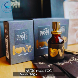 Nước Hoa Nashi Argan Love Hair Mist Dưỡng Ẩm Thơm Lâu & Làm Mềm Tóc 20ml