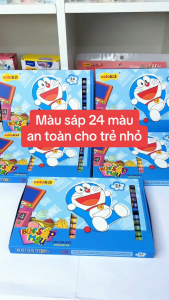 Bút Sáp 24 màu Colokit Doraemon Thiên Long CR-C06/DO