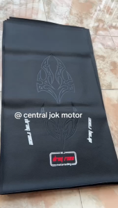 Kulit Jok Motor Pres Murah Model TRIBALL Sablon & Polos Bisa COD