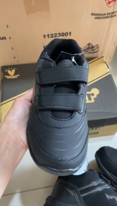 Sepatu Sekolah PAUD TK SD Anak Laki-Laki Perempuan Pro Att LST 931 Hitam