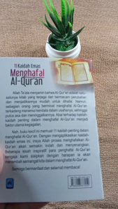 11 Kaidah Emas Menghafal Al-quran - Pustaka Arafah
