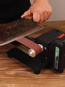 🔥5 Years Warranty🔥 Portable Cordless Belt Sander 250W Electric polishing machine Buffing machine with Grinding wheel / Cotton White Cloth Wheel / Jewelry Polishing Cloth Wheel / Mirror Polishing Wheel / Flannelette Wheel Fine Cotton Buffing Cleaning Po