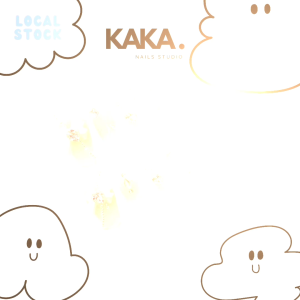 【 Local】KAKAnails Handmade Pinky Blush Princess 3D Ribbon Medium Fake Nails Press-on DIY Kuku Palsu 粉色蝴蝶结轻奢公主风穿戴甲 KK014