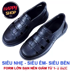 Giày đi mưa đúc nguyên khối  đế rãnh sâu chống trượt  big size - HAPPY SHOP - Hàng chính hãng