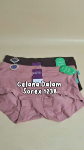3Pcs Sorex 12381251 Celana Dalam Wanita Bahan Katun Premium Best Seller Top Brand By Sorex