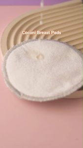COCONI Reusable Breastpads 4 Pcs | Penyerap ASI Cuci Ulang Washable isi 4 Pcs