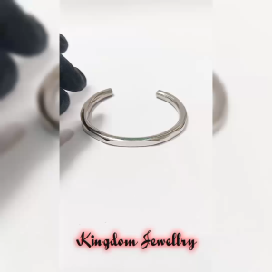 Kingdom jewelry Gelang tangan Pria keren Stainless Stell Anti karat dan Tidak Luntur Gelang tangan pria masa kini dan sepanjang masa Perhiasan