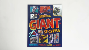 Marvel Spiderman Giant Stickers Book With Fun Activities Puzzles & Games