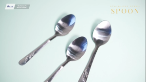 Sendok Makan Stainless Steel Tebal Motif Isi 24 pcs