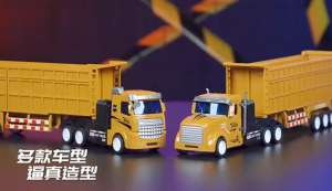 Xe Đầu Kéo Container Điều Khiển Từ Xa Sử Dụng PIn Sạc Hộp Màu Đẹp Phù Hợp Làm Quà Sinh Nhật Cho Bé