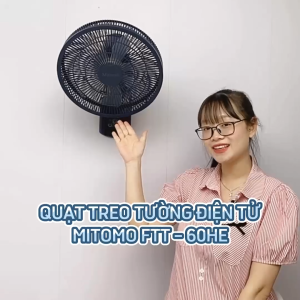 Quạt treo tường Mitomo FTT-60HE chất lượng cao - Bảo hành 2 năm