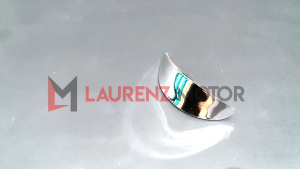 Topi Lampu Yamaha Fazzio Front Pet Garnish Silver