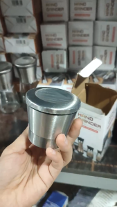 dụng cụ xay tiêu cầm tay có nắp inox- Lọ Xay Tiêu Hũ Đựng Tiêu Thủy Tinhmáy xay tiêu cầm tay