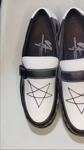 R7 Starlight - Sepatu Penny Loafers Bintang Docmart Pria