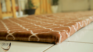 ( Anti Selip ) KARPET  BULU RASFUR RAFSUR MOTIF PANJANG 150CM LEBAR 100CM TEBAL 2.5CM LP