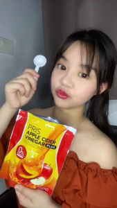 แท้จากแบรนด์์ [สูตรชง] Apple Cider Vinegar แอปเปิลไซเดอร์แบบผง PRIS APPLE CIDER VINEGAR PLUS คุมหิว อิ่มนาน