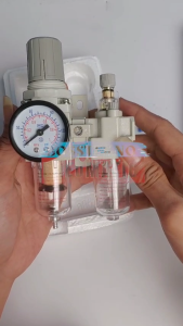 GROSIR REGULATOR FILTER ANGIN PNEUMATIC AC2010-02D 2 TABUNG 1/4"