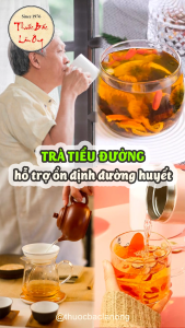 Trà tiểu đường mix 5-10 set giúp giảm tiểu đường ổn định huyết áp phòng ngừa biến chứng tiểu đường