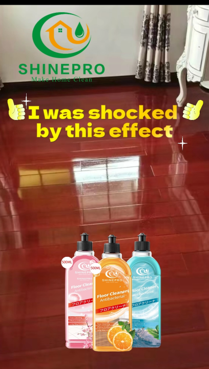 BIGSALE Shinepro Floor Cleaner 500ml 100% Effective Antibacterial, Long ...