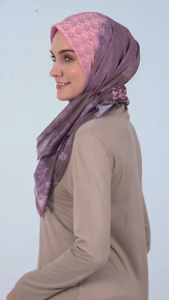 Shafira - Zavella Printed Scarf | Hijab Segi Empat Motif