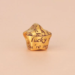 Chow Sang Sang 周生生 Charme Love Moments Youre my lucky star 999 Gold Charm 89564C (Bracelet Not Included)