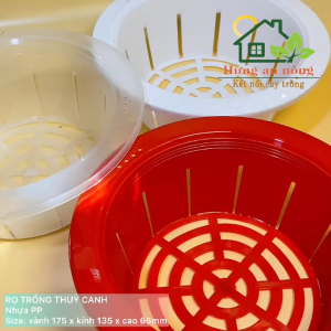 Mã 11 - Rọ lớn trồng thuỷ canh thuỷ sinh chất liệu nhựa PP an toàn size 165x135x65mm