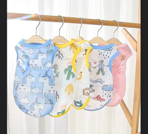 Áo ba lỗ cho Chó mèo bằng vải lưới mịn thoáng mát (mẫu mới) - Love Pets Shop