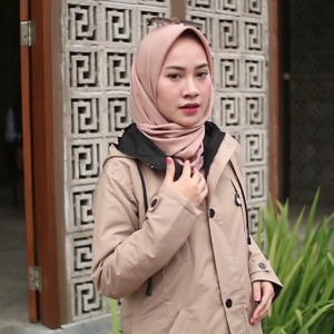 Jaket Parka Wanita Muslimah Hijaber Waterproof - Hijacket Ixora Anti air Hijaket untuk Hijab
