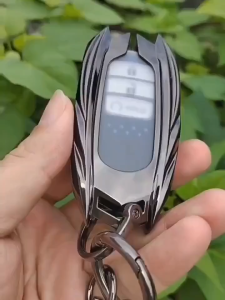 Alloy Honda Key Cover Key Case Key Shell Key Chain For Honda Jazz GK / City / HRV / CRV / Civic FC Fd/ Accord Car Accessories