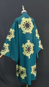 ONE PIECE Costume Cos Roronoa Zoro Bathrobe and Kimono Japanese Style and Wind Cosplay Clothing