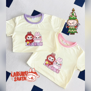 PRINCESS KESLI เสื้อยืดเด็กสีพื้นสีพาสเทล ผ้าร่องผ้ายืดใส่สบาย 1-11 ปี